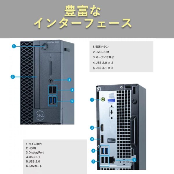 Dell Desktop PC DE LL OptiPlex 3060